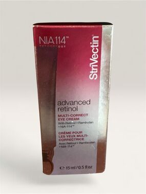 StriVectin Advanced Retinol Multi-Correct Eye Cream - Pink and Silver Packaging